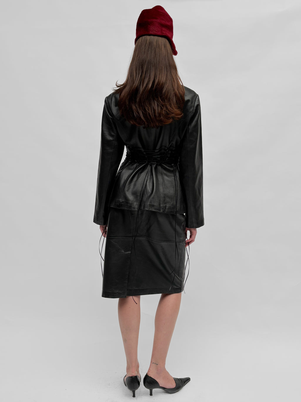 Piece No. 08  — The Leather Lace Up Jacket
