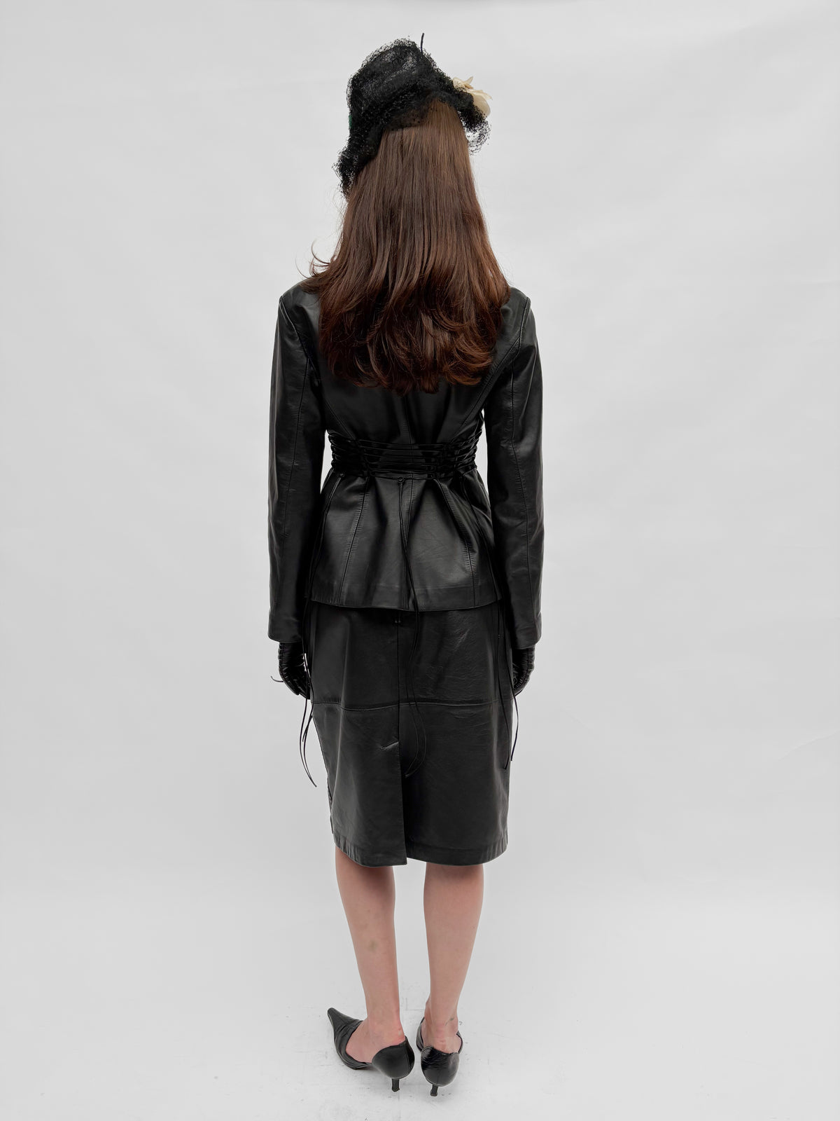 Piece No. 01  — The Leather Lace Up Jacket
