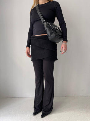 Leather Crossbody Piercing Bag