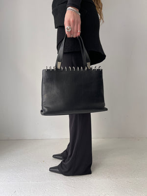 Leather Piercing Bag