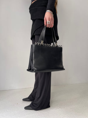 Leather Piercing Bag