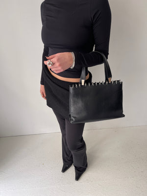 Leather Piercing Bag