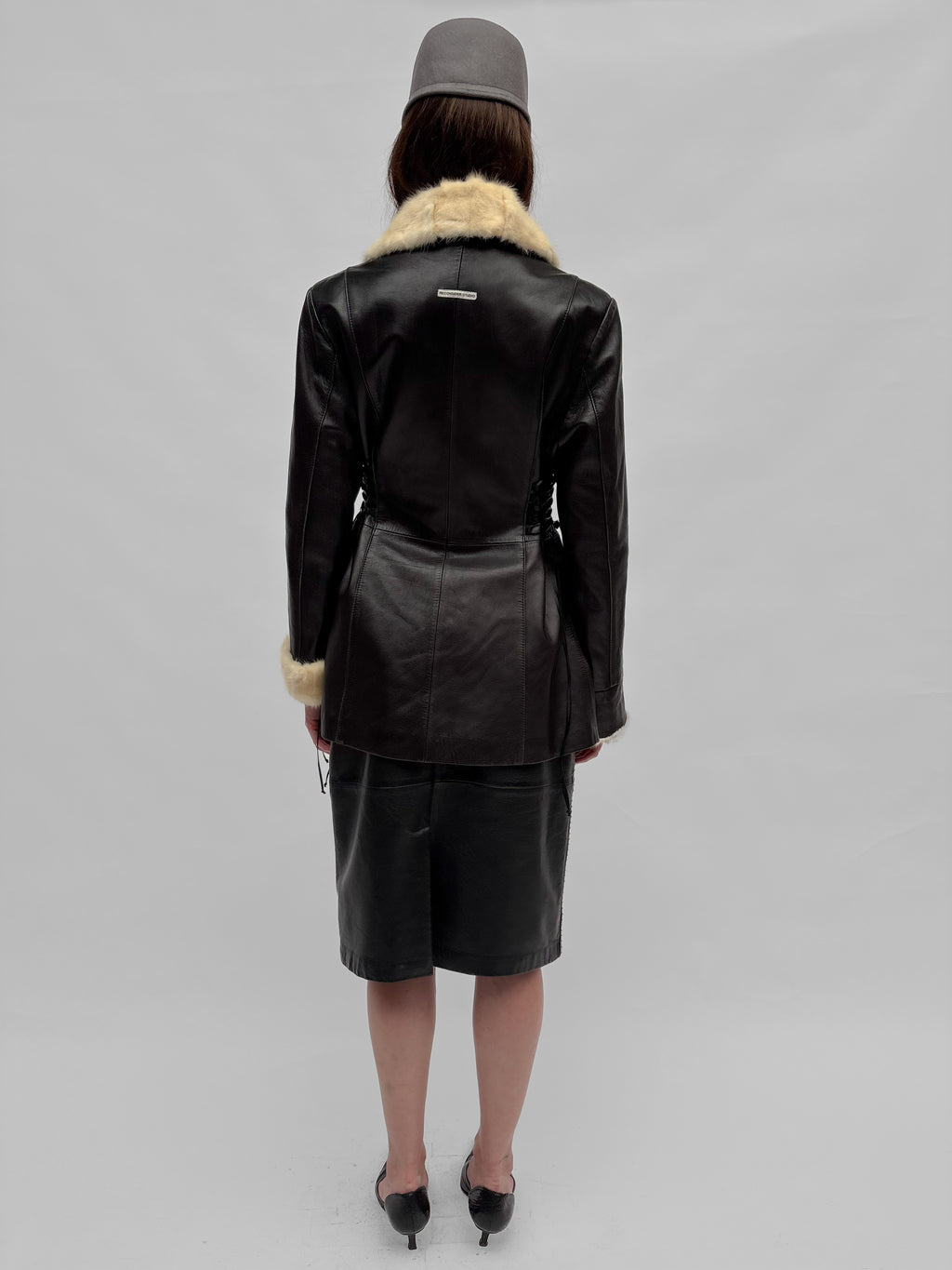 Piece No. 10  — The Leather Lace Up Jacket