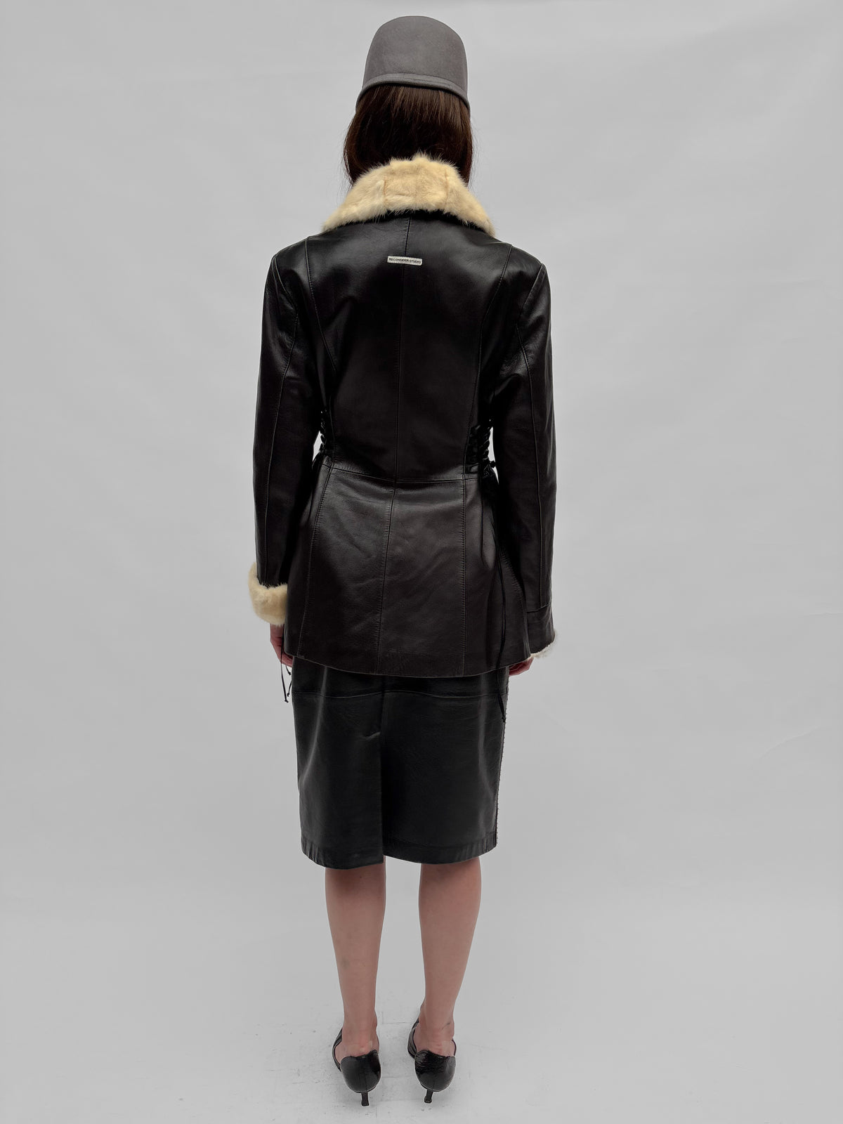 Piece No. 10  — The Leather Lace Up Jacket