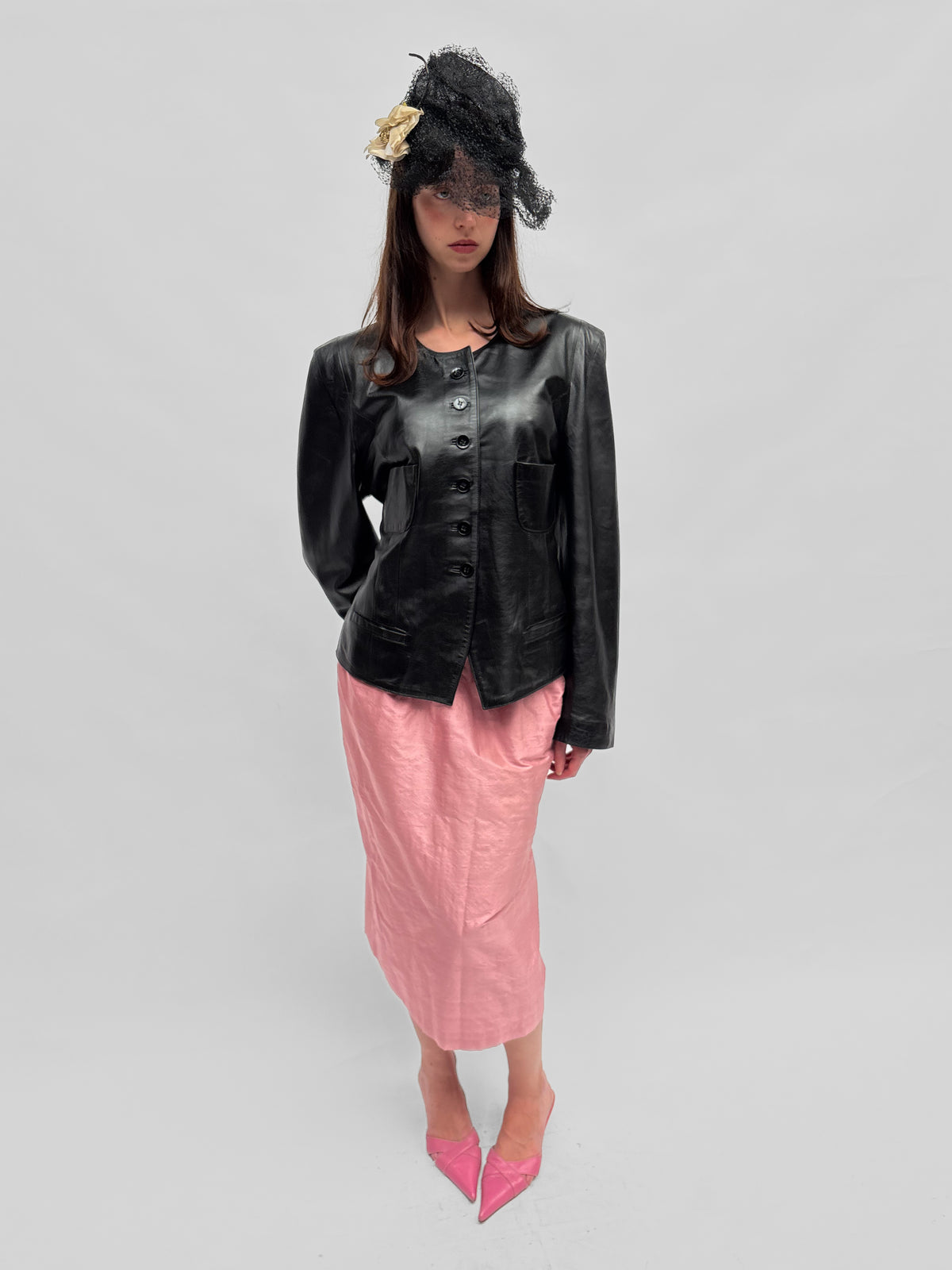 Piece No. 06  — The Leather Lace Up Jacket