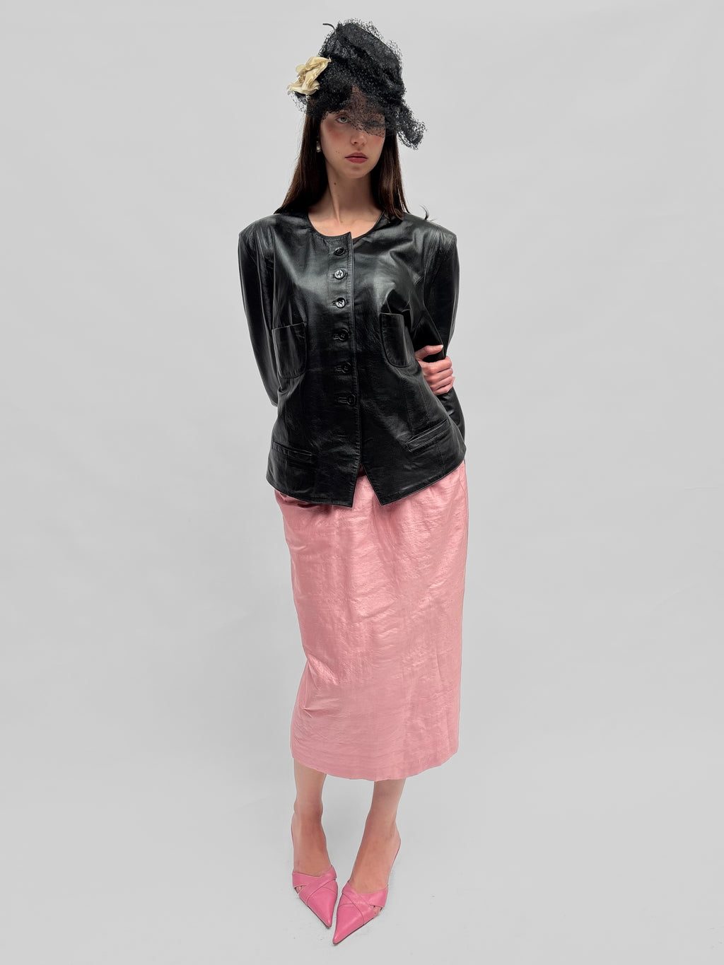 Piece No. 06  — The Leather Lace Up Jacket