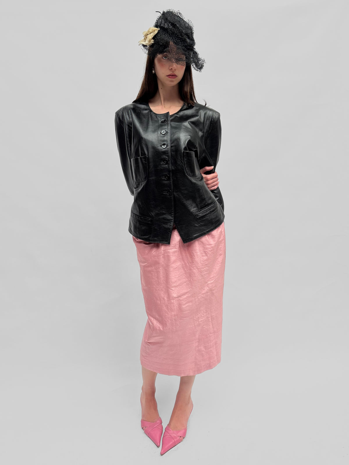 Piece No. 06  — The Leather Lace Up Jacket