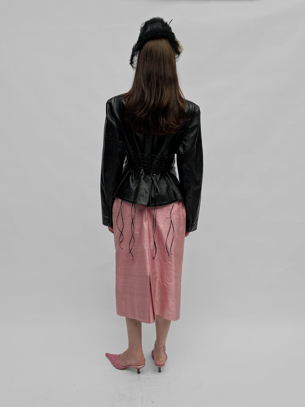 Piece No. 06  — The Leather Lace Up Jacket