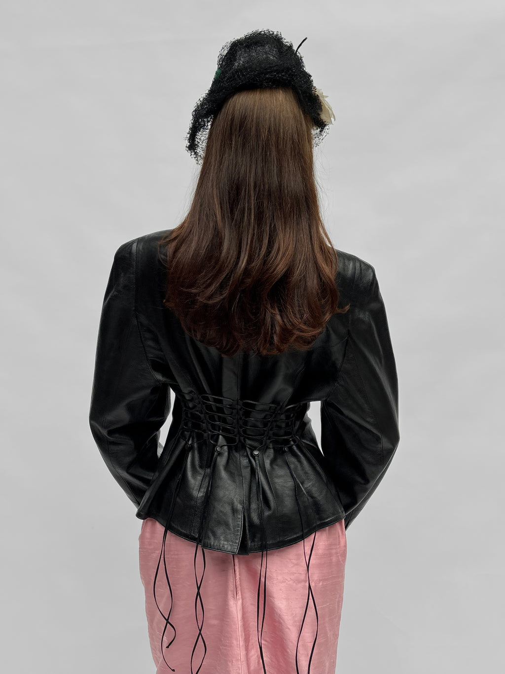 Piece No. 06  — The Leather Lace Up Jacket