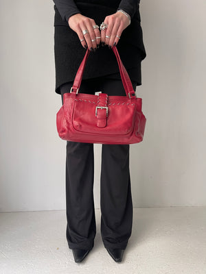 Red Piercing Bag