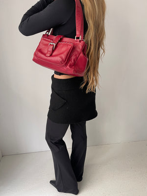 Red Piercing Bag