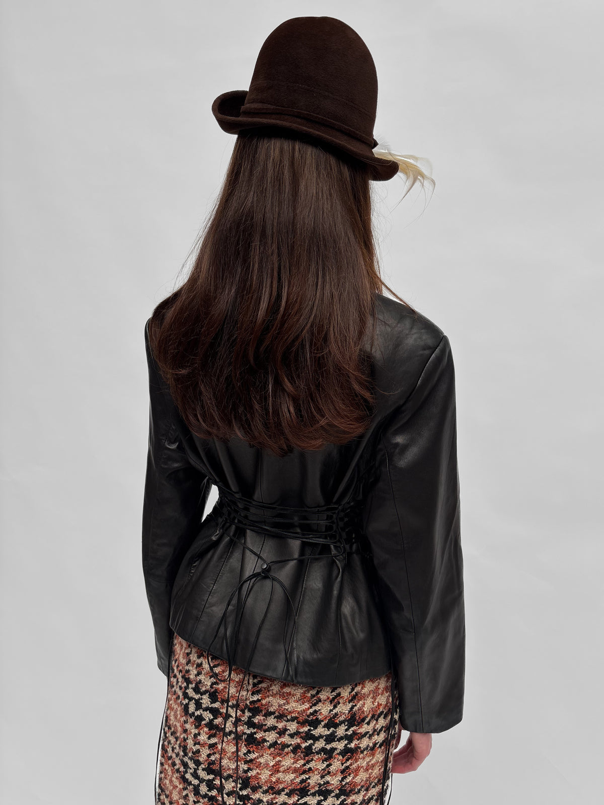 Piece No. 02  — The Leather Lace Up Jacket