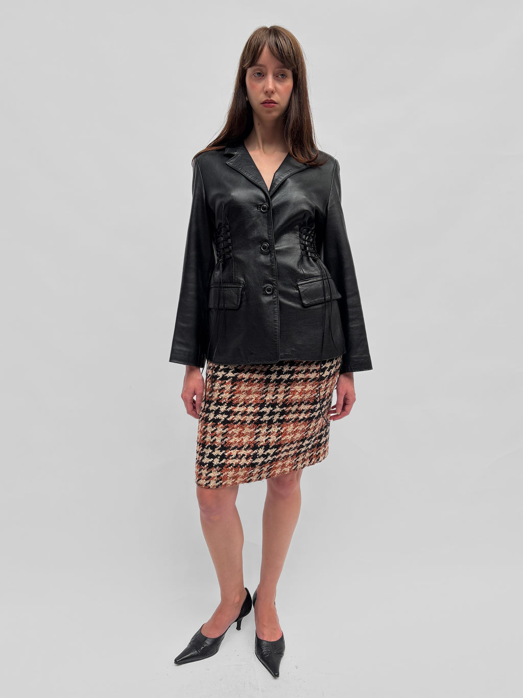 Piece No. 11  — The Leather Lace Up Jacket