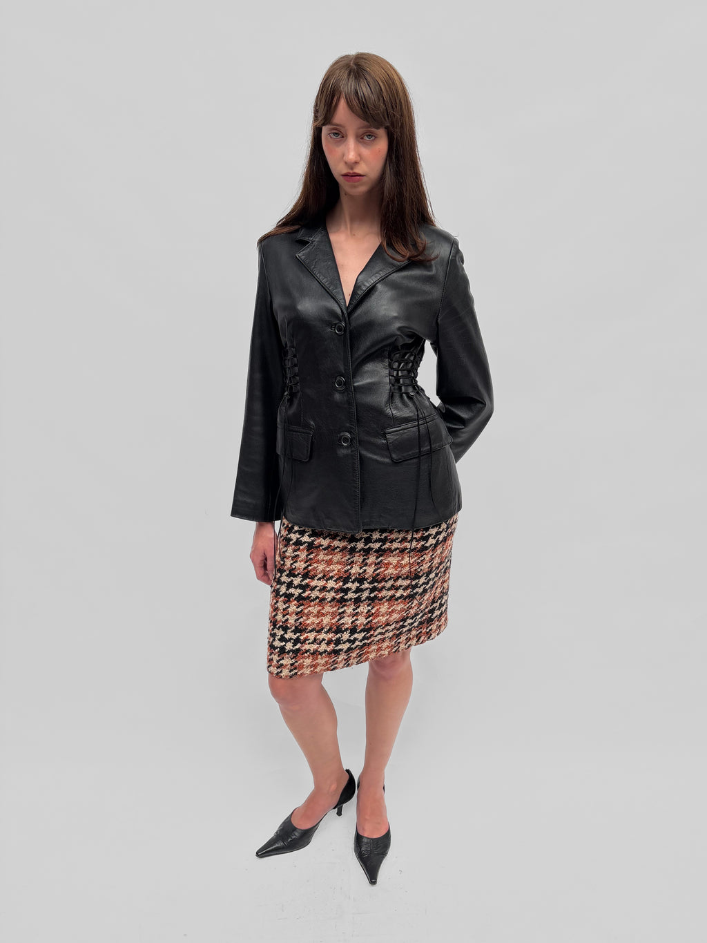 Piece No. 11  — The Leather Lace Up Jacket