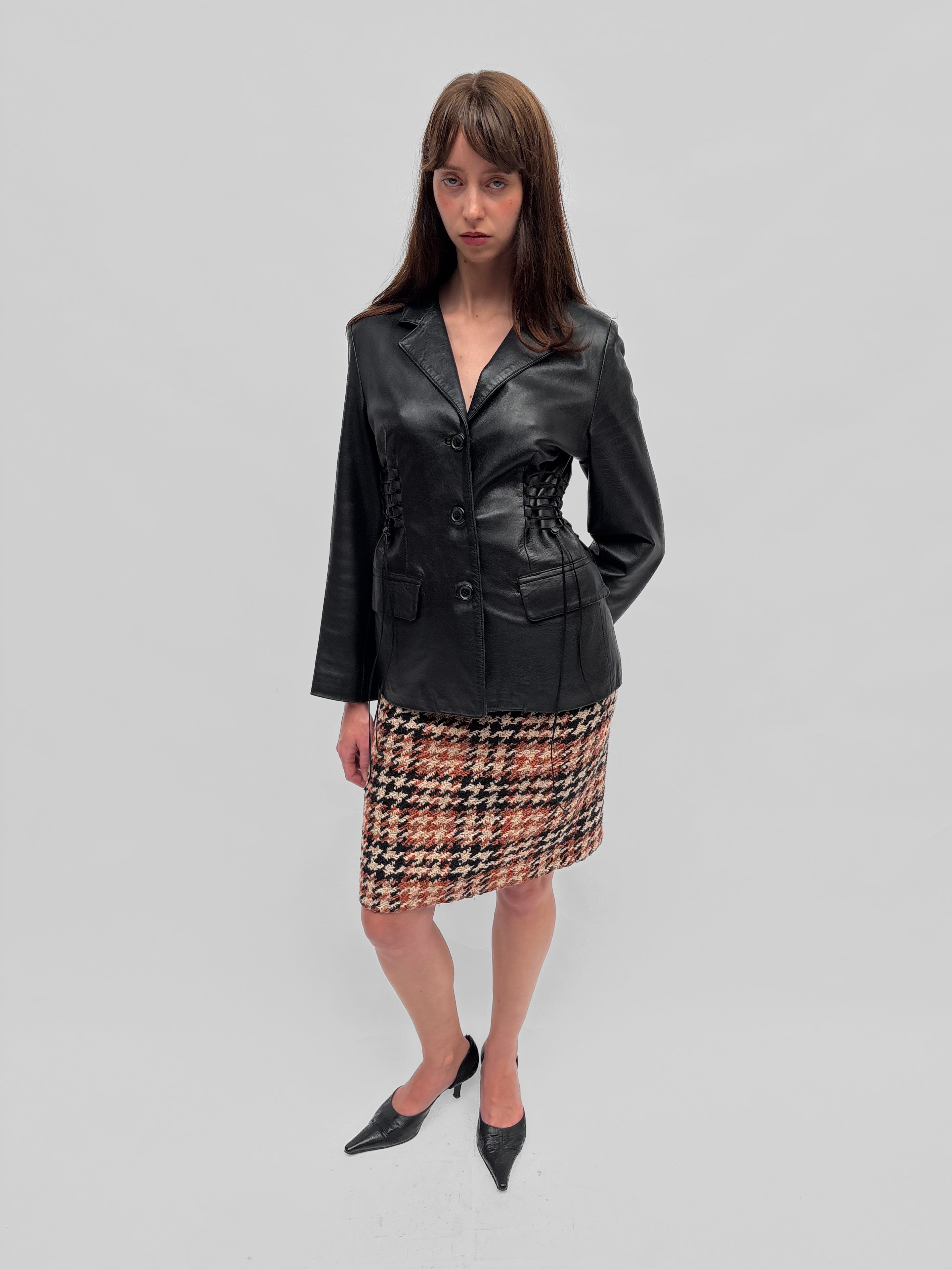 Piece No. 11  — The Leather Lace Up Jacket