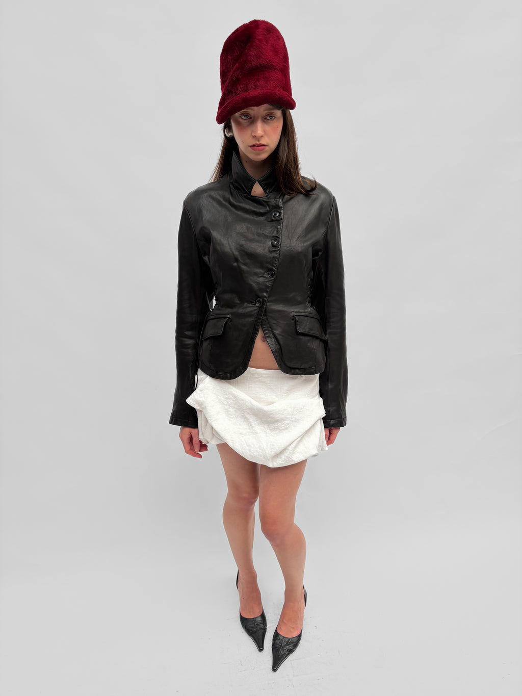 Piece No. 13  — The Leather Lace Up Jacket