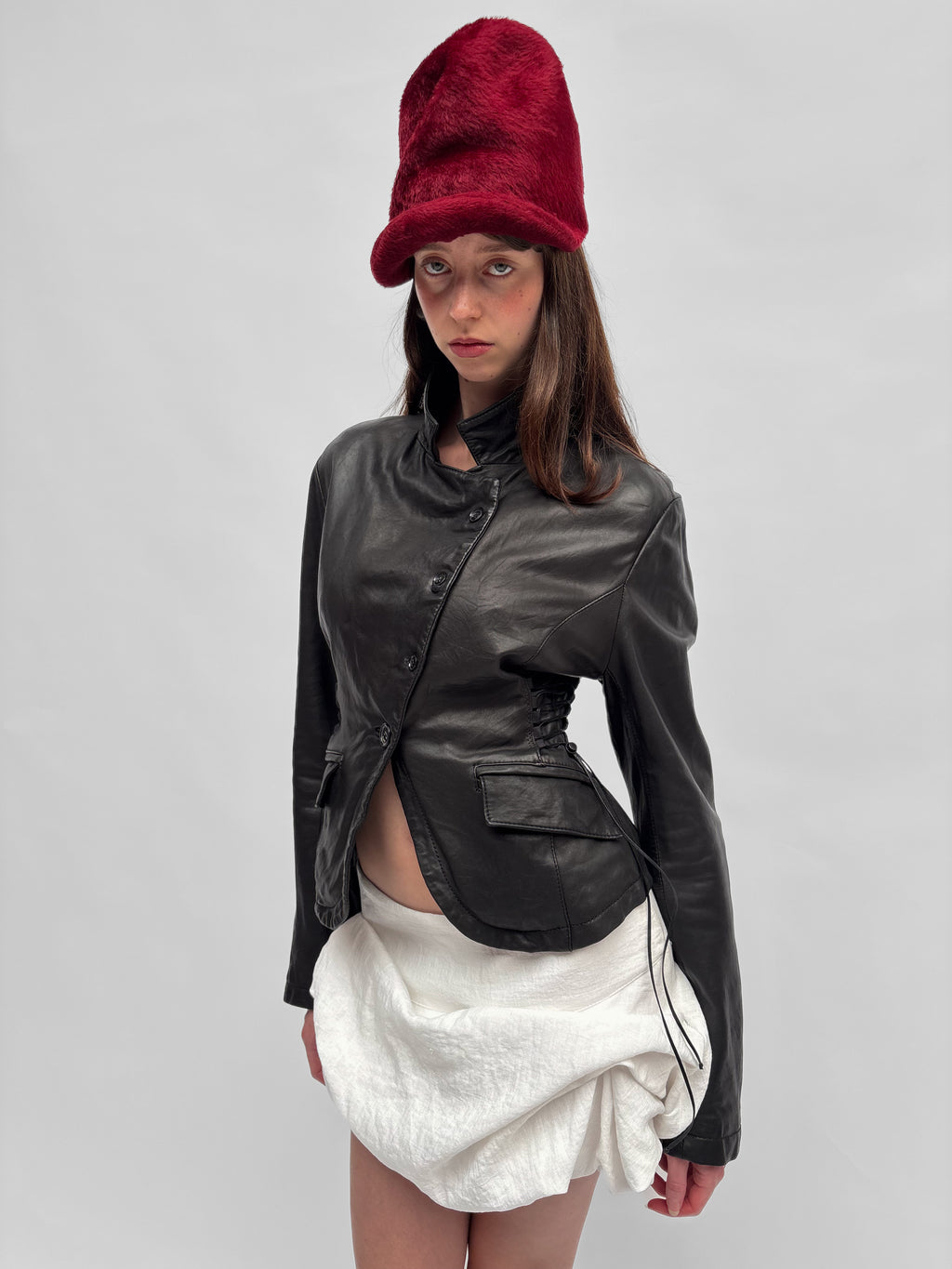 Piece No. 13  — The Leather Lace Up Jacket