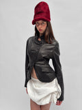 Piece No. 13  — The Leather Lace Up Jacket