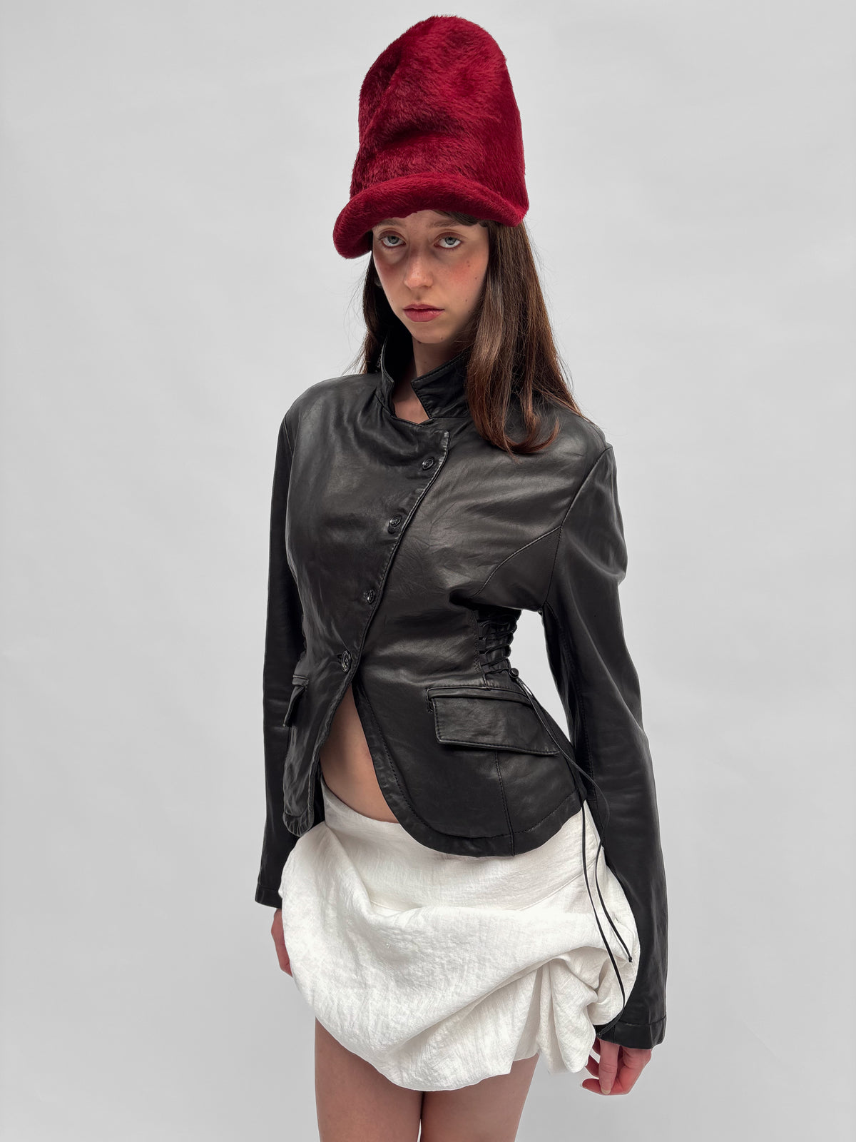 Piece No. 13  — The Leather Lace Up Jacket