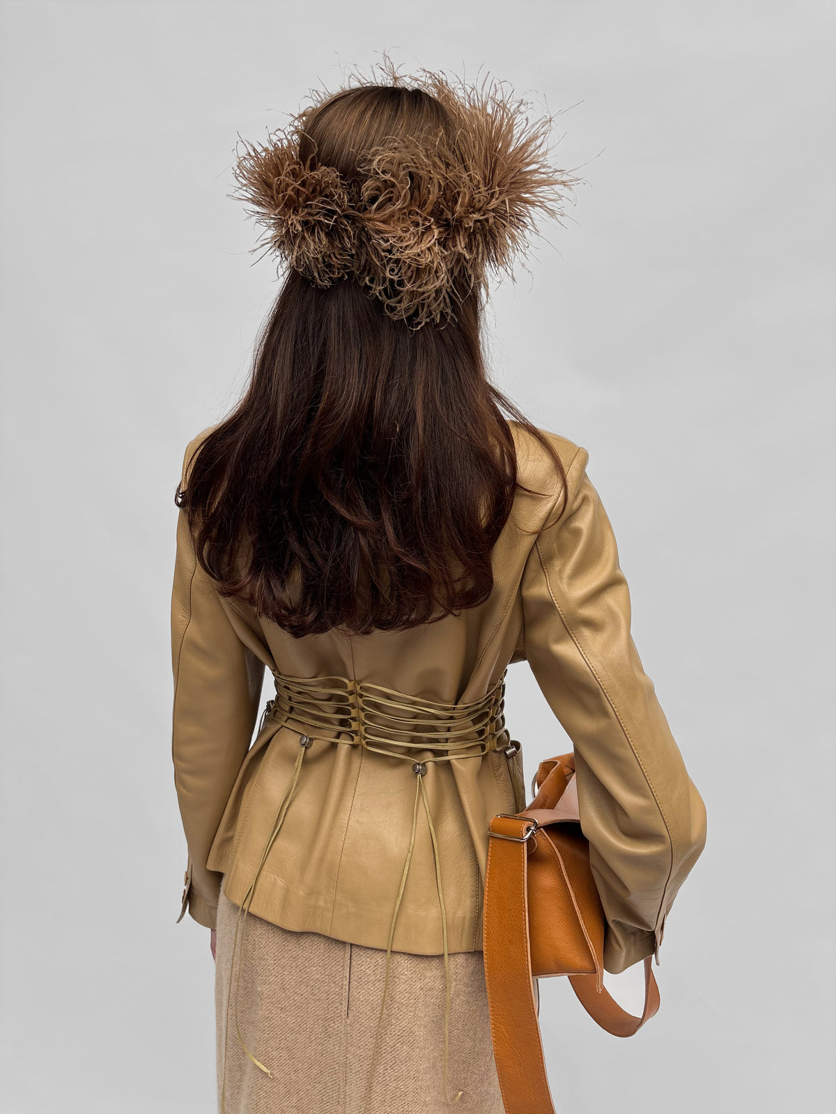 Piece No. 03 — The Leather Lace Up Jacket