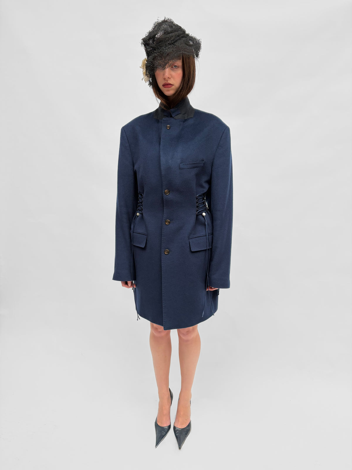 Piece No. 66 — The Wool Lace Up Coat