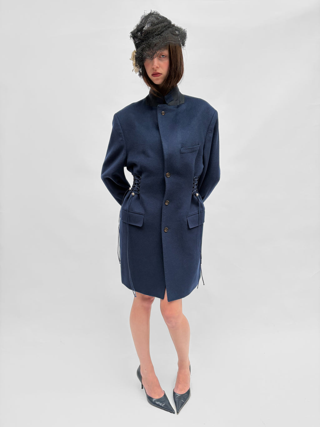 Piece No. 66 — The Wool Lace Up Coat