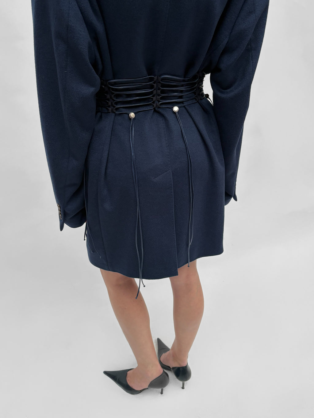 Piece No. 66 — The Wool Lace Up Coat