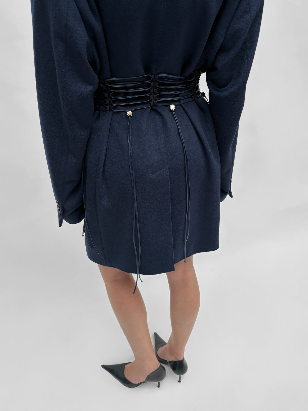 Piece No. 66 — The Wool Lace Up Coat