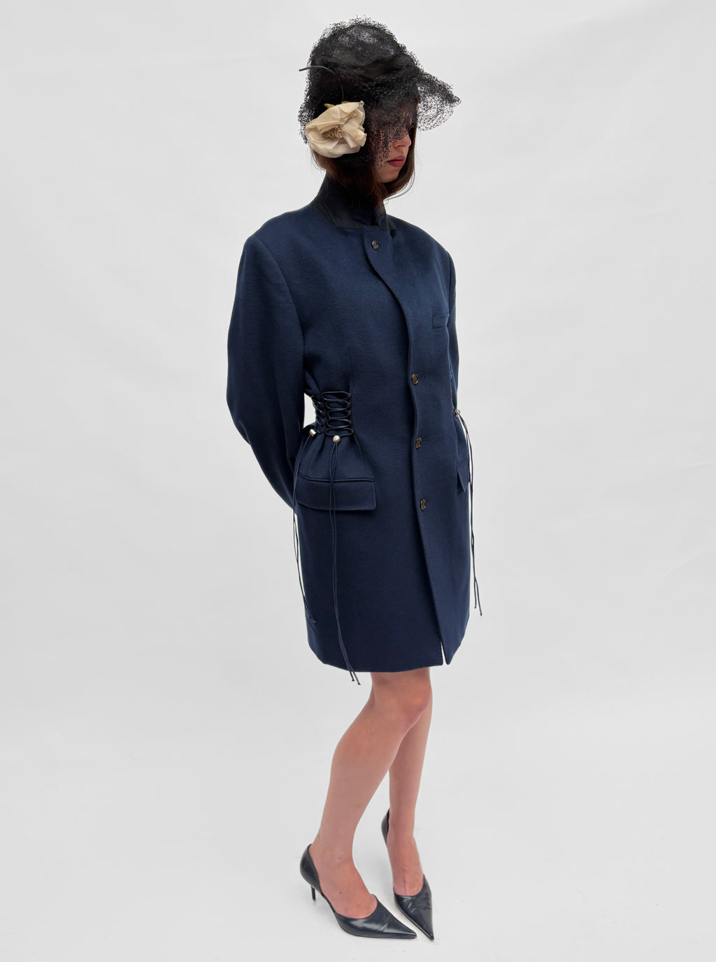 Piece No. 66 — The Wool Lace Up Coat