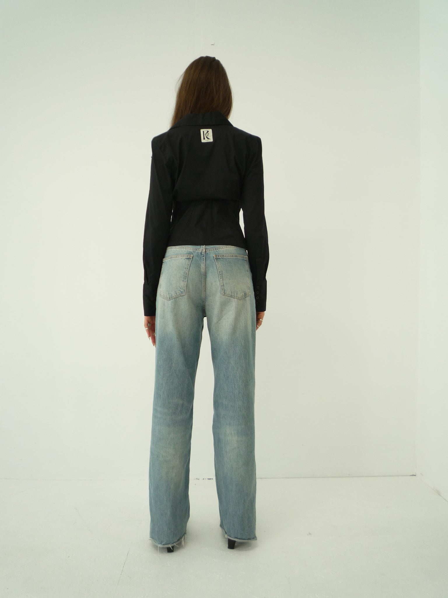 004 Black Blouse