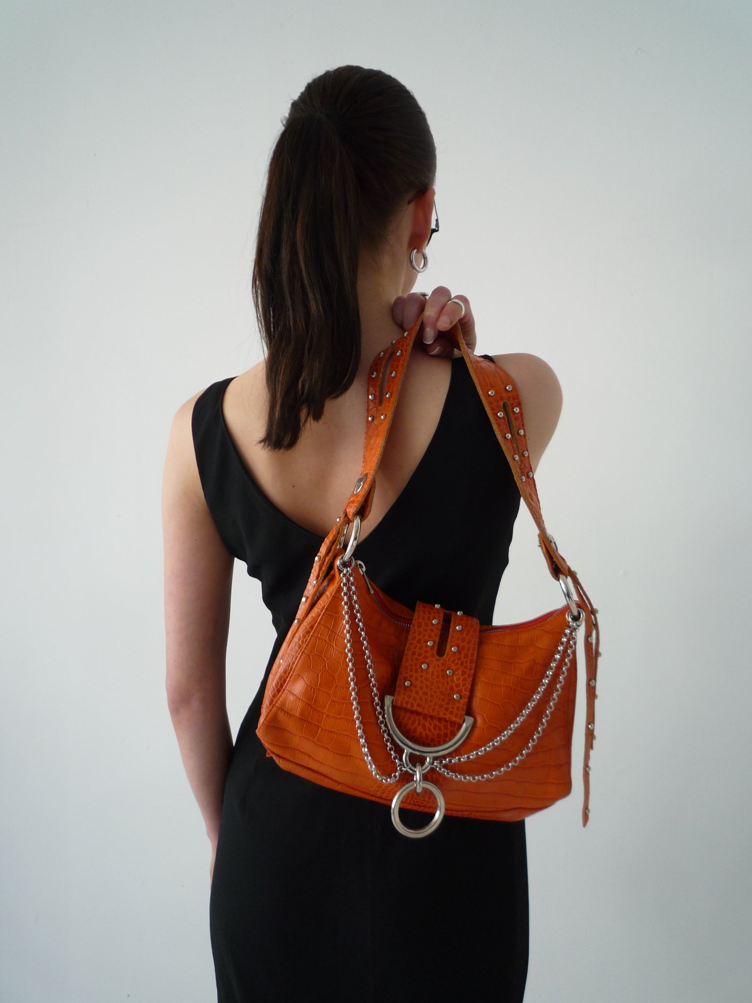 Chain Bag Orange
