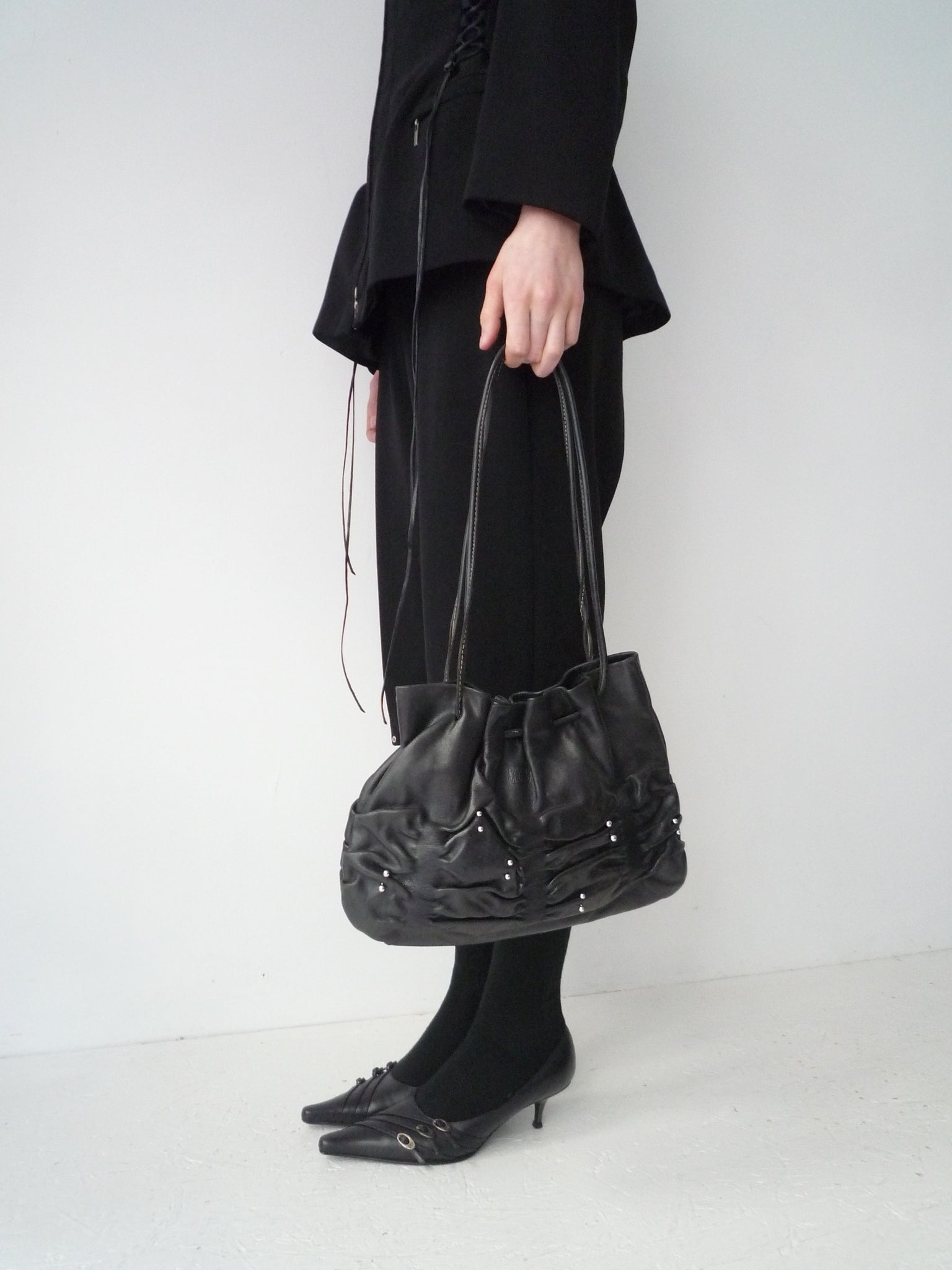 Ruched Piercing Bag