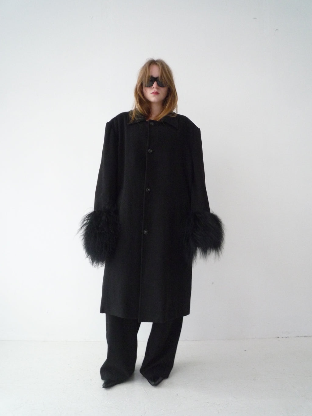 Fur Coat Black