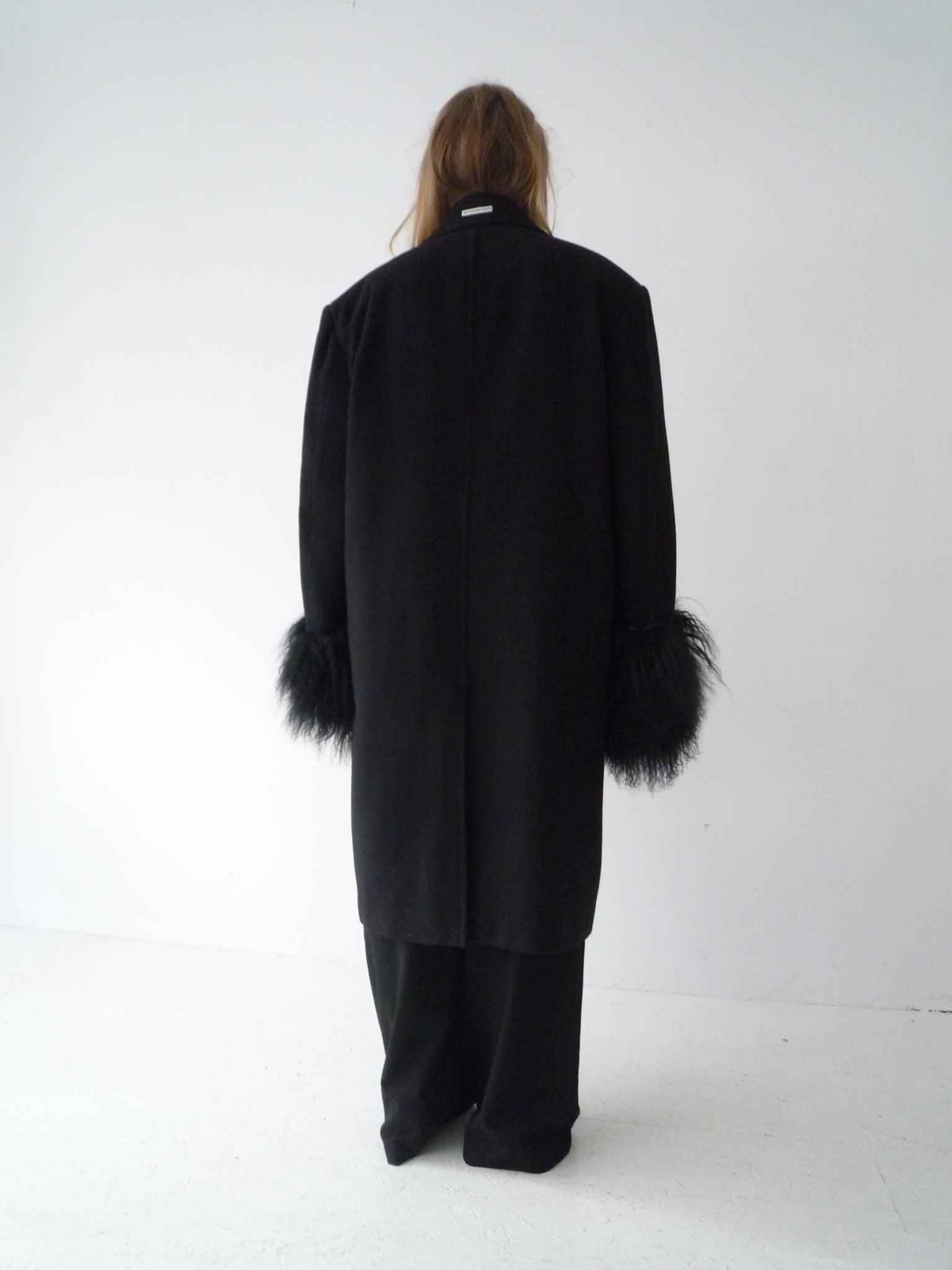 Fur Coat Black