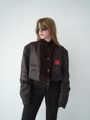 Bomber in Brown