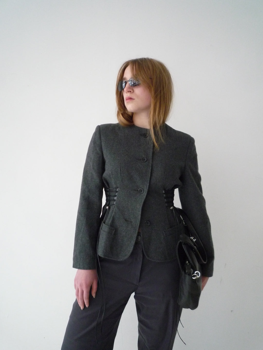 Wool Jacket in Grey